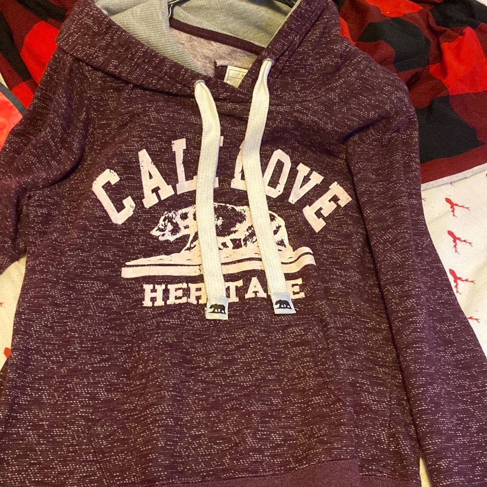 Purple hoodie size medium